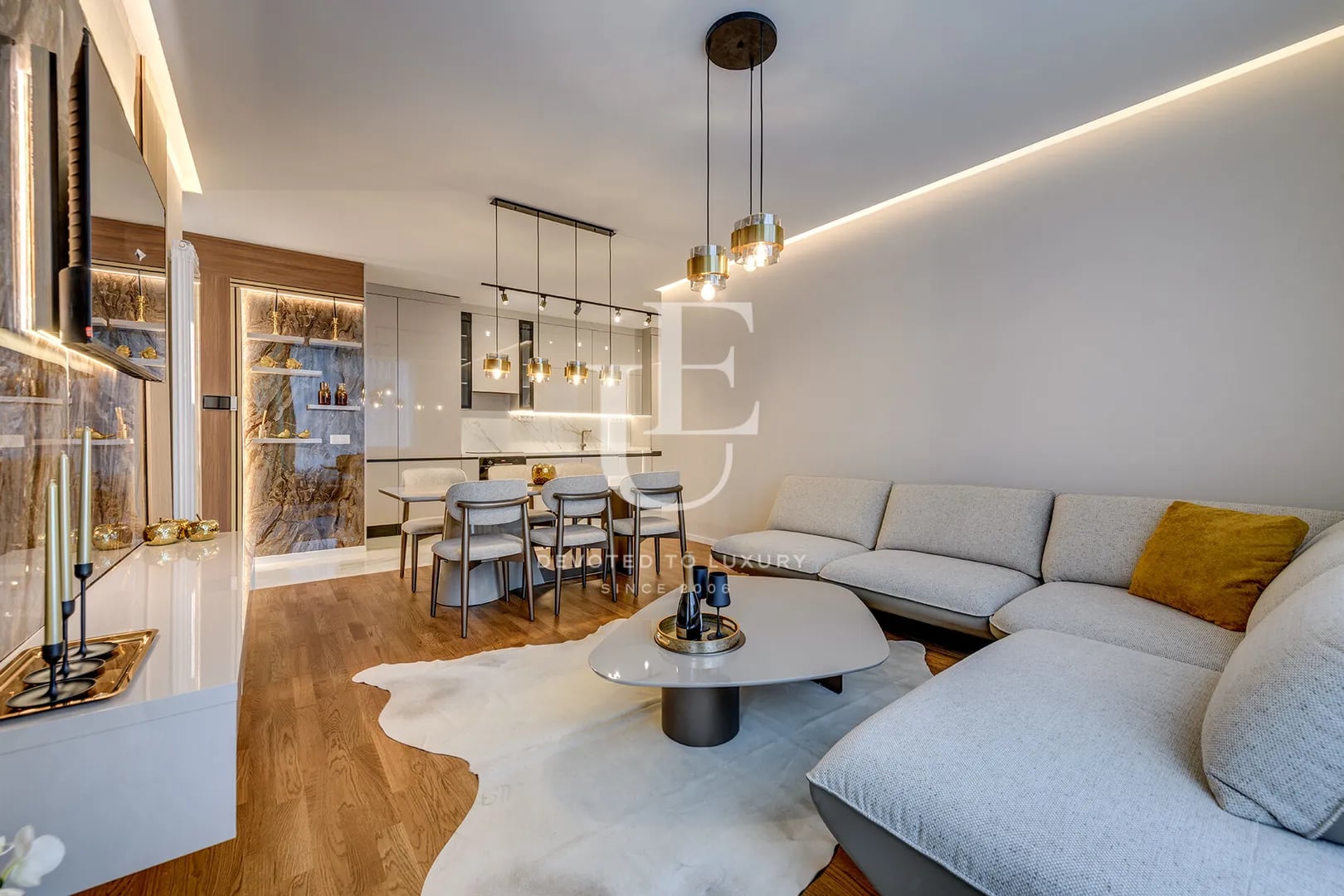 Luxurious one-bedroom apartment in a gated complex in Boyana